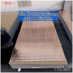 Tấm Ốp Than Tre Độ Dày 8mm -Mã JKH