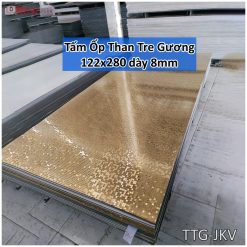 Tấm Ốp Than Tre Độ Dày 8mm -Mã JKV