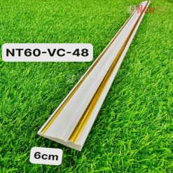 Phào Chỉ -Mã Phào Lệch Nhựa PS Hoa Văn 6cm NT60-VC-48
