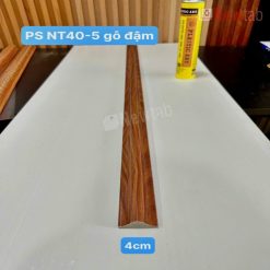 Phào Chỉ -Mã Phào Nhựa PS Gỗ Đậm 4cm NT40-5