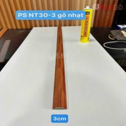Phào Chỉ -Mã Phào Nhựa PS Gỗ Nhạt 3cm NT30-3