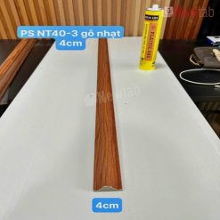 Phào Chỉ -Mã Phào Nhựa PS Gỗ Nhạt 4cm NT40-3