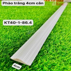 Phào Chỉ -Mã Phào Nhựa PS Trắng Cân 4cm KT40-1-86.4
