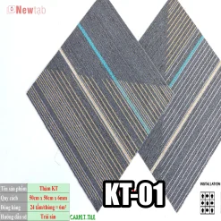 Thảm Trải Sàn  KT Mã  KT-01