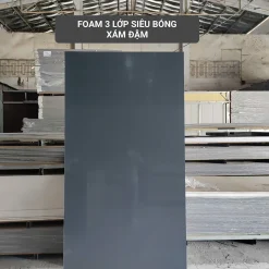 Ván Nhựa FOAM 3 LỚP SIÊU BÓNG-Xám Đậm