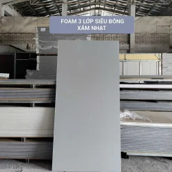 Ván Nhựa FOAM 3 LỚP SIÊU BÓNG-Xám Nhạt