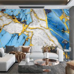 Tranh Tráng Gương Vân Đá Độc Quyền -Mã VD-N34A