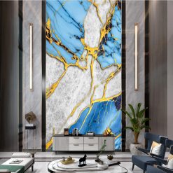 Tranh Tráng Gương Vân Đá Độc Quyền -Mã VD-N34B