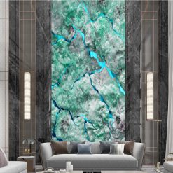 Tranh Tráng Gương Vân Đá Độc Quyền -Mã VD-N38B