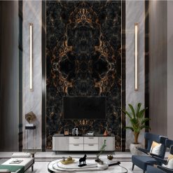 Tranh Tráng Gương Vân Đá Độc Quyền -Mã VD-N45A