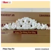 Phào Hoa Văn Phù Điêu Nhựa PU Mã SG81041 225x828x42
