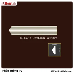 Phào Tường  Hoa Văn Phù Điêu Nhựa PU Mã SG85016 2400x24