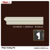 Phào Tường  Hoa Văn Phù Điêu Nhựa PU Mã SG85033 2400X30