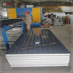 Tấm Panel cách nhiệt EPS VIFA 8kg/m³ Màu Xám Lông Chuột, gân mờ hoặc phẳng Cách Âm Hiện Đại